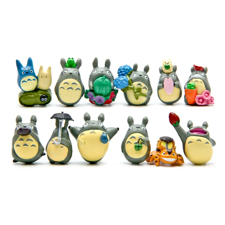 Studio Ghibli Toy Totoro miniature figurine Hayao Miyazaki - Cdiscount Jeux  - Jouets